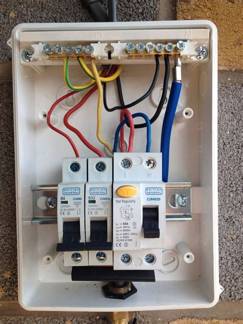 Unique Wiring Diagram for A Garage Consumer Unit #diagram # ...