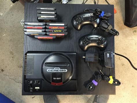 Sega Genesis Model 1 Console System Bundle w/ 13 Games and 2 controllers | #1789784987