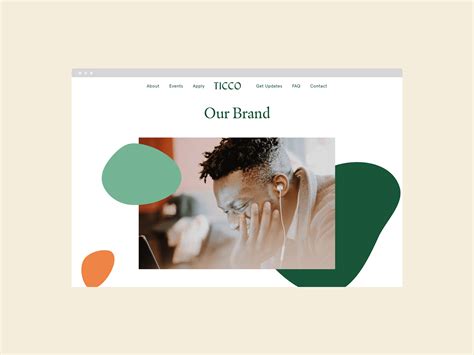 Brand guidelines website for Ticco by Each + Every | Graphic design website, Brochure design ...