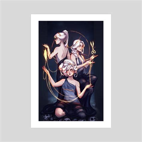 Sisters of Fate, an art print by Chrissa B - INPRNT