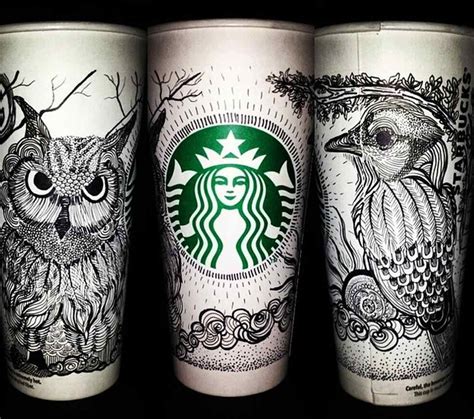 dessins-creatif-gobelet-starbucks-4 - Piwee | Starbucks cups, Starbucks, Starbucks coffee
