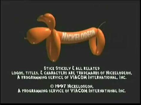 Nickelodeon balloon logo 1997 - YouTube