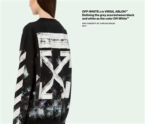 OFF-WHITE c/o Virgil Abloh "APP" Concept on AIGA Member Gallery