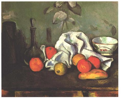 Still life with fruits - Paul Cezanne - WikiArt.org - encyclopedia of visual arts