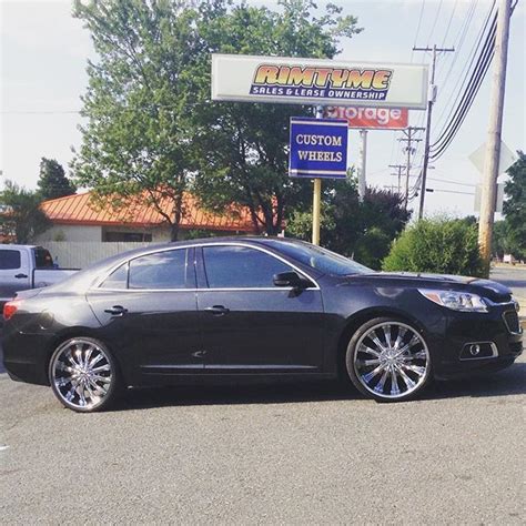 2014 Chevy Malibu Rolling out of Rimtyme of... | RimTyme Custom Wheels ...