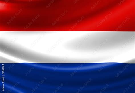 Dutch flag Stock Illustration | Adobe Stock