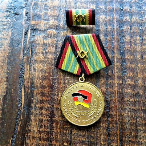 DDR medal 20 years of service National People's Army