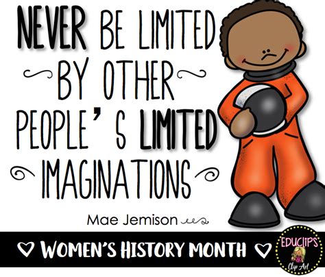 Educlips Design: Women's History Month Quotes