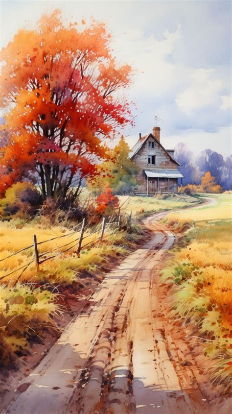 watercolor landscape wallpaper by BelindaBindi on DeviantArt