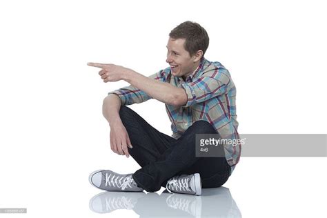 Man sitting on the floor and... | Man sitting, Human reference, Poses