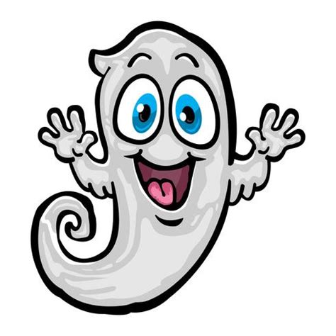 Cartoon Ghost 552516 Vector Art at Vecteezy