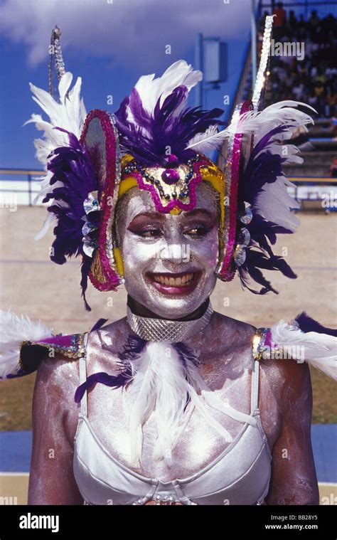 Caribbean, Barbados, Bridgetown. Crop Over Carnival Stock Photo - Alamy