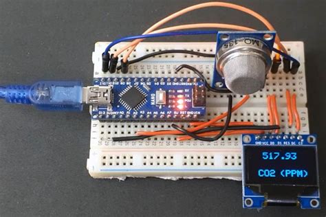 Measuring CO2 Concentration in Air using Arduino and MQ-135 Sensor – Hmmms