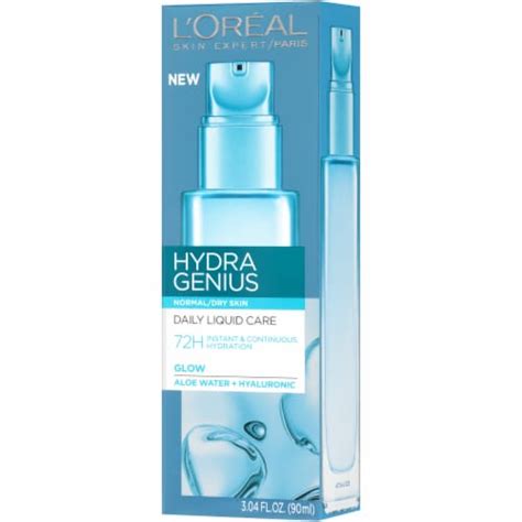 L'Oreal Paris Hydra Genius Daily Liquid Care Moisturizer, 3.04 fl oz ...