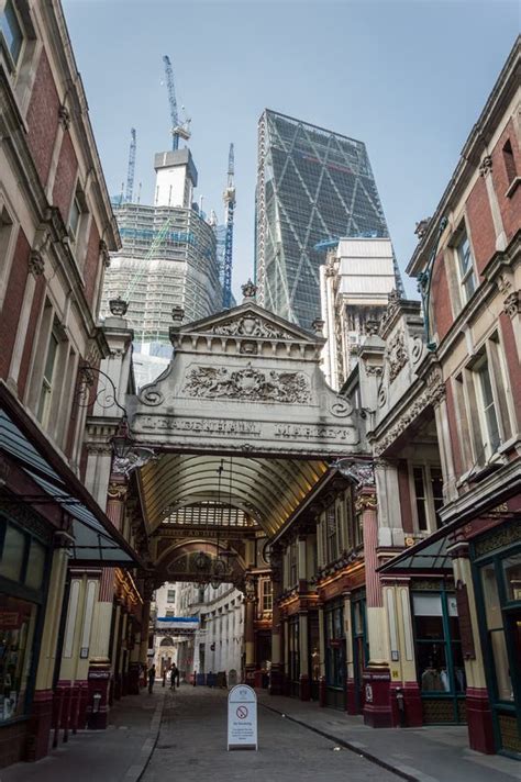 Leadenhall Market editorial photo. Image of architecture - 120059276