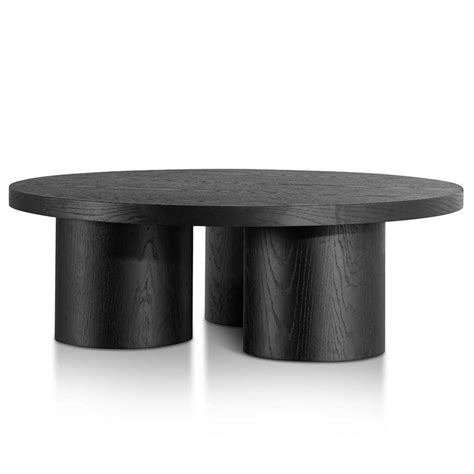 CCF6417-CN 100cm Wooden Round Coffee Table ... | Calibre Furniture