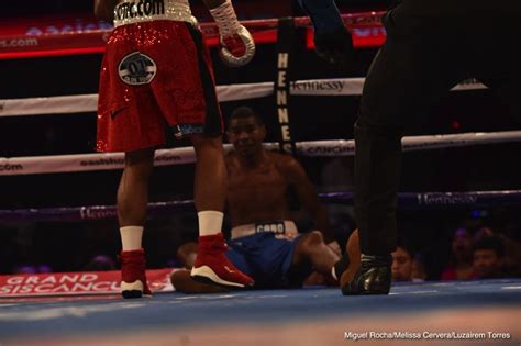 Results: Lamont Roach Jr. Stops Deivis Julio Bassa - Latest Boxing News ...