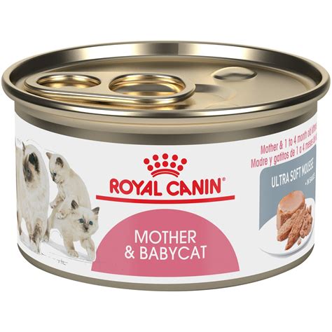 PURINA ROYAL CANIN Mother & Baby Cat Ultra Soft Mousse Canned Cat Food 24/3oz - The Fish & Bone