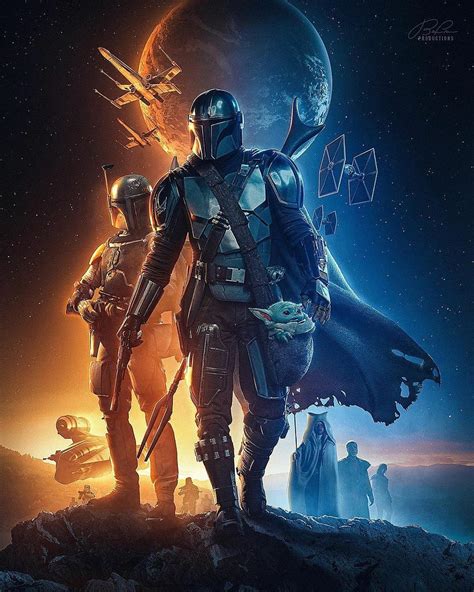 The Mandalorian season 2 poster in 2020. Star wars , Star wars poster, Star wars background HD ...