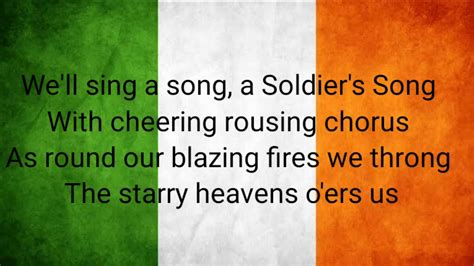 Ireland National Anthem With Lyrics ( English Version) - YouTube