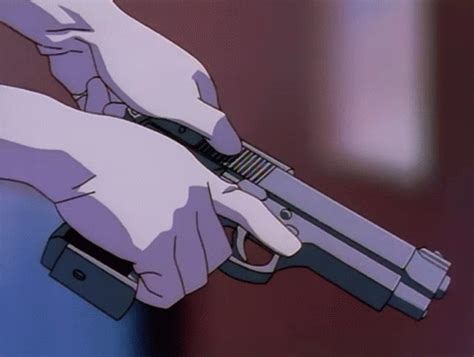 Animegun GIF – Animegun – discover and share GIFs Gun Aesthetic, Aesthetic Images, Aesthetic ...