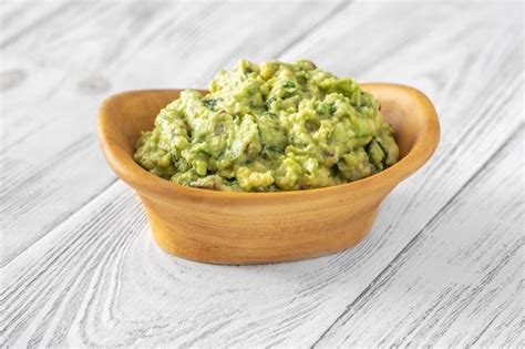 Premium Photo | Bowl of guacamole