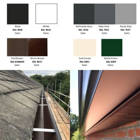 Aluminium Gutters | Aluminum gutters, Gutter color, Fascia and soffit