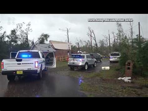 Hosford, FL Tornado Damage And Panama City Beach Extreme Winds and Hail – StormChasingVideo.com LLC