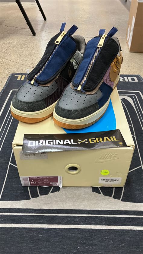 NIKE AIR FORCE 1 LOW TRAVIS SCOTT CACTUS JACK (PRE-OWNED) CN2405900 SI – Original Grail