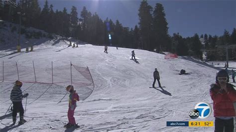 Thousands expected at Wrightwood ski resort on holiday weekend - ABC7 Los Angeles