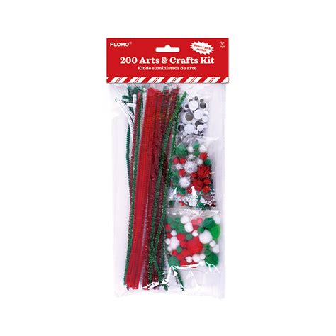 Wholesale Christmas Craft Pieces - 200 Count, Assorted Pieces