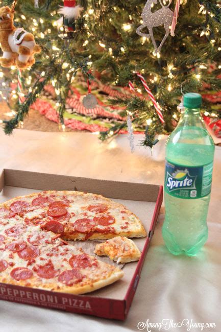 Christmas movie night with pizza and Sprite® | Among the Young