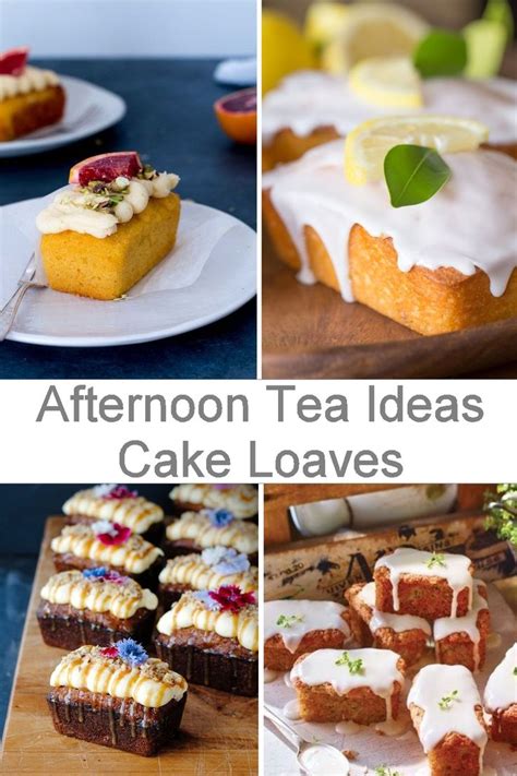 Afternoon Tea Ideas: Afternoon Tea Mini Cake Loaves | Afternoon tea ...