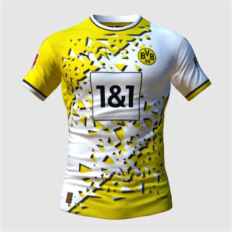 Borussia Dortmund 23/24 Away - FIFA Kit Creator Showcase