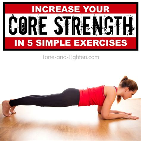 Strengthen your core in 5 exercises | Tone and Tighten