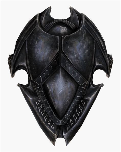 Black Dragon Scale Shield, HD Png Download - kindpng