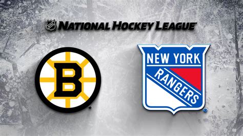 New York Rangers vs. Boston Bruins