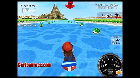 Mario Jetski Race - Gameplay PT - BR - YouTube