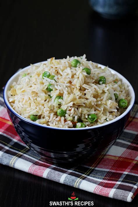 Cabbage Rice (Cabbage Fried Rice) - Swasthi's Recipes