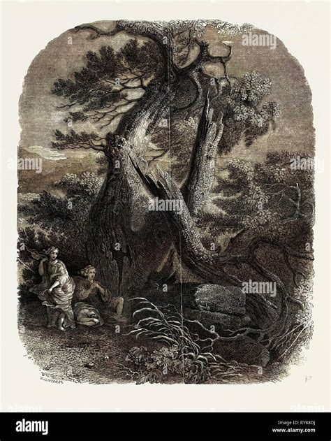 Specimen of Wood Engraving, 'the Death of the Children of Niobe,' from ...