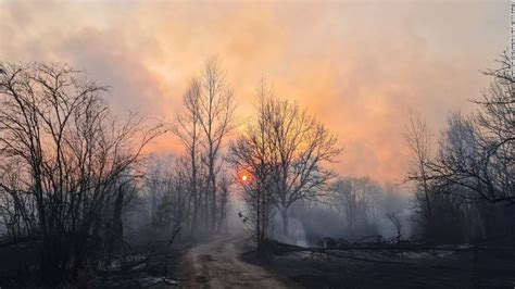 Chernobyl forest fire causes radiation levels to spike - CNN