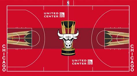 WOW! Chicago Bulls New In-Season Tournament Court Revealed