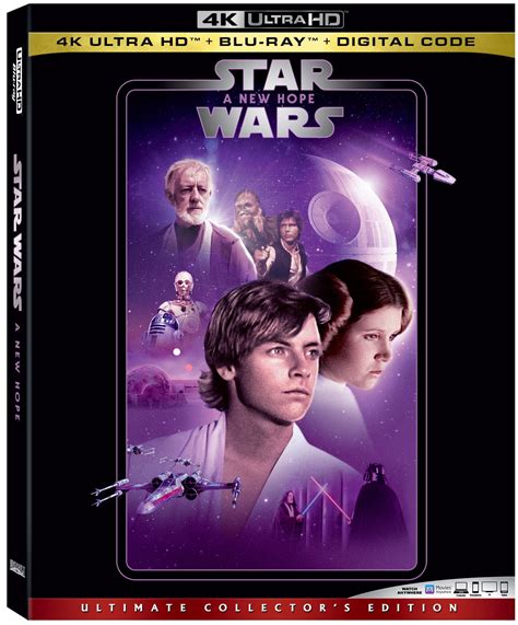 Star Wars: Episode IV: A New Hope (4K Ultra HD + Blu-ray + Digital Copy ...