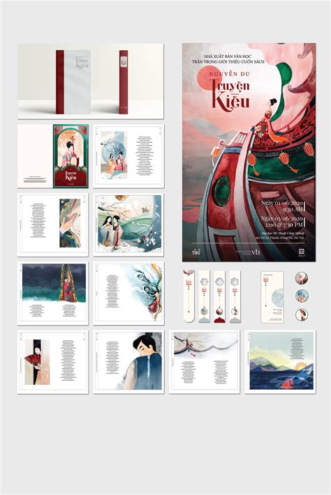 Truyện Kiều - Nguyễn Du :: Behance