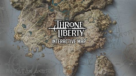 Throne and Liberty Map - Solisium Main Zone - Game Maps