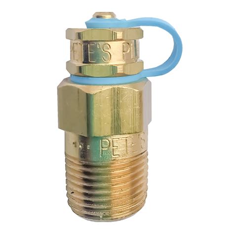 Pete's Plug® 700 1/2 in NPT Brass Plug,Neoprene | First Supply