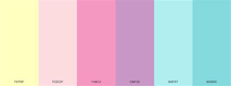 Collection Of Beautiful Pastel Color Schemes » Blog » SchemeColor.com