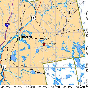 Lee, Maine (ME) ~ population data, races, housing & economy