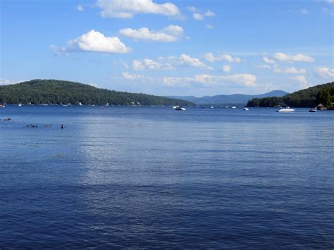 Lake Winnipesaukee - taffeta and tulips