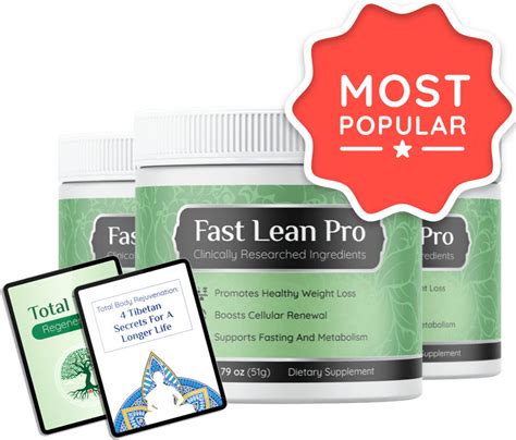 Fast Lean Pro (100% Money-Back Guarantee) Supports Fat Metabolism ...